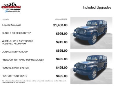 2017 Jeep Wrangler Unlimited Sahara