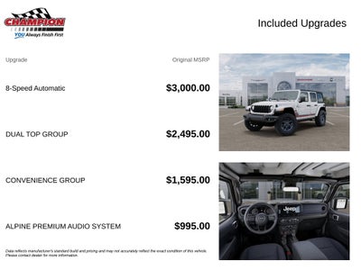 2026 Jeep Wrangler 4-Door Sport