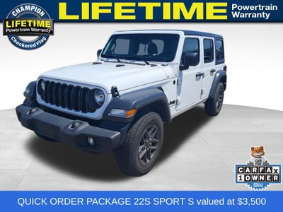 2024 Jeep Wrangler 4-Door Sport S 4x4