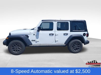 2024 Jeep Wrangler 4-Door Sport S 4x4