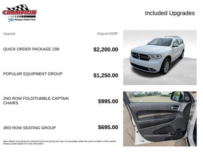 2017 Dodge Durango SXT AWD