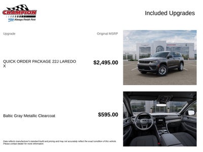 2026 Jeep Grand Cherokee GRAND CHEROKEE LAREDO X 4X4