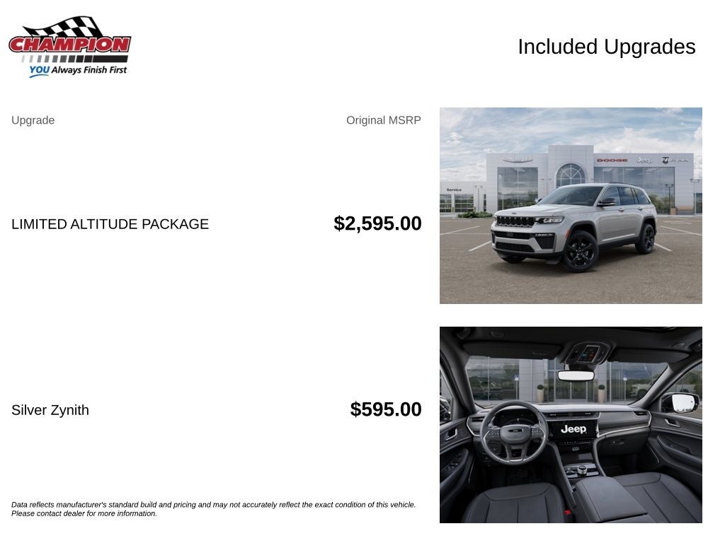 2026 Jeep Grand Cherokee GRAND CHEROKEE LIMITED 4X4