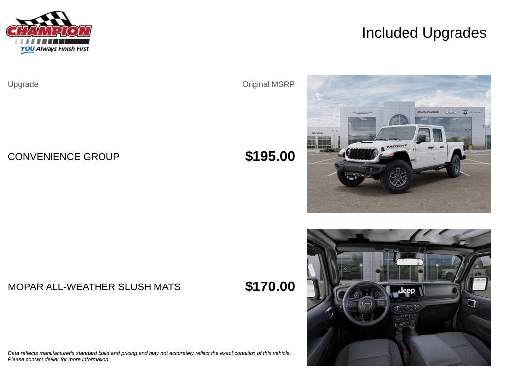 2027 Jeep Gladiator GLADIATOR MOJAVE 4X4