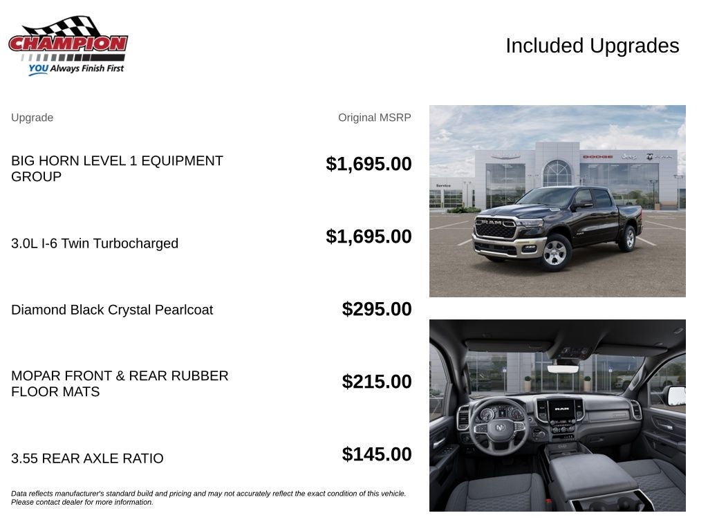 2027 RAM 1500 Big Horn