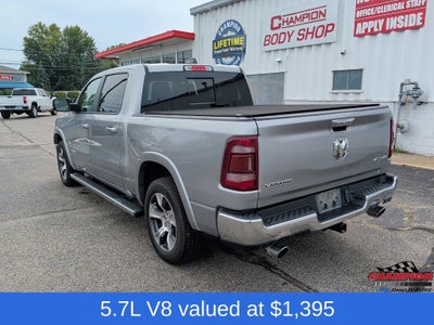 2019 RAM 1500 Laramie Crew Cab 4x4 5'7' Box