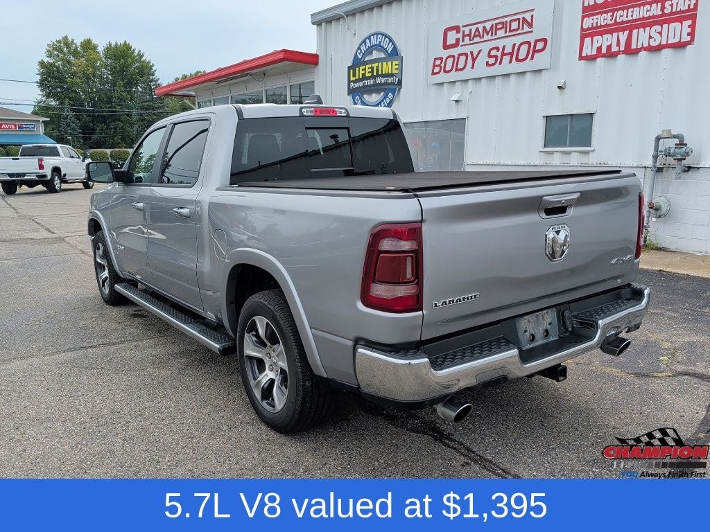 2019 RAM 1500 Laramie Crew Cab 4x4 5'7' Box