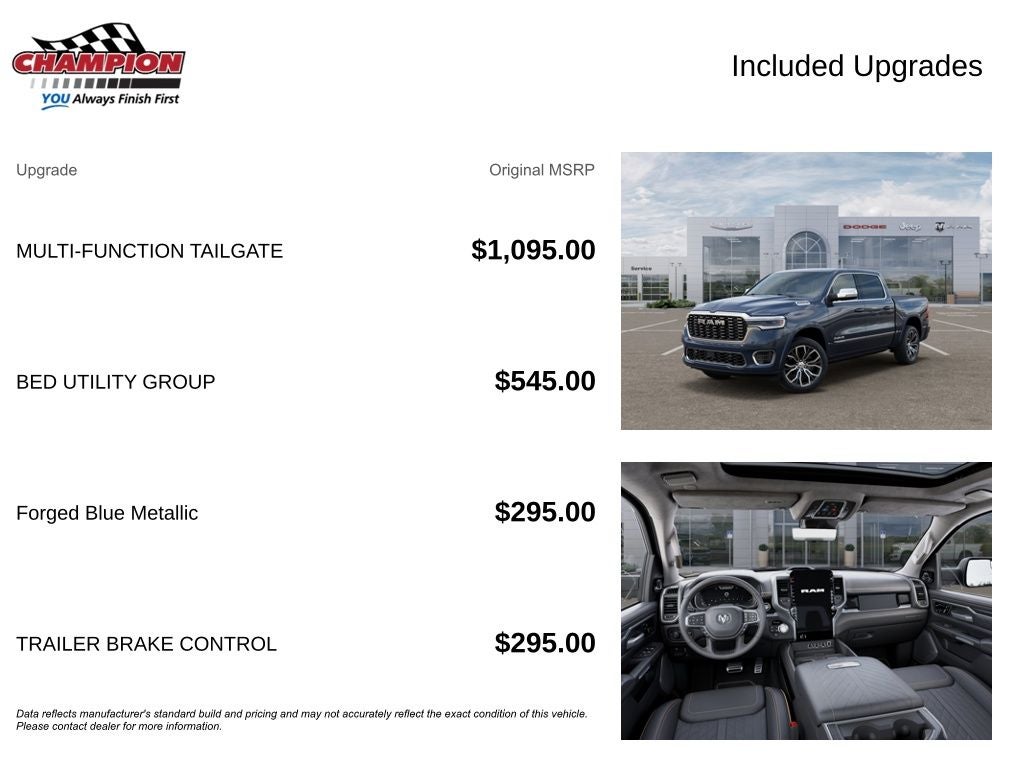 2026 RAM Ram 1500 RAM 1500 TUNGSTEN CREW CAB 4X4