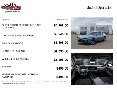 2027 Dodge Charger CHARGER SCAT PACK PLUS 2-DOOR AWD