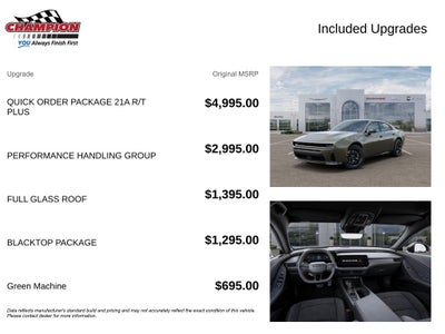 2026 Dodge Charger CHARGER R/T PLUS 4-DOOR AWD