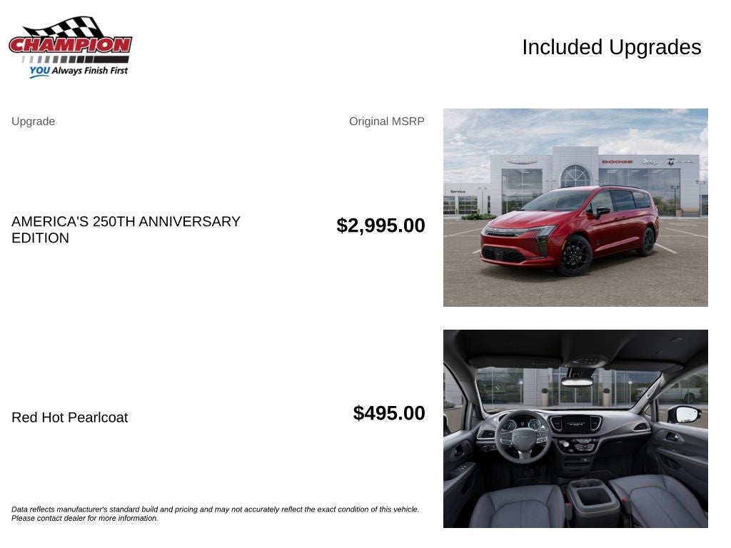 2027 Chrysler Pacifica PACIFICA SELECT AWD