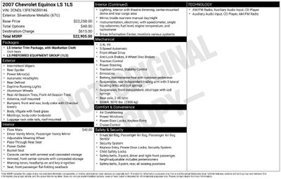 2007 Chevrolet Equinox LS