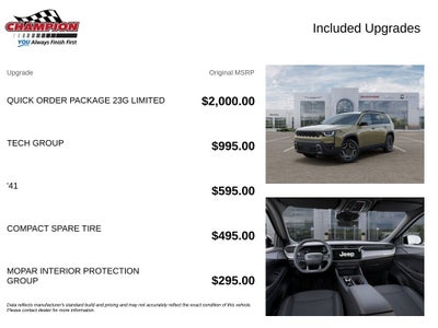 2026 Jeep Cherokee CHEROKEE LIMITED 4X4