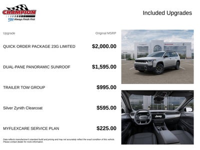 2026 Jeep Cherokee CHEROKEE LIMITED 4X4