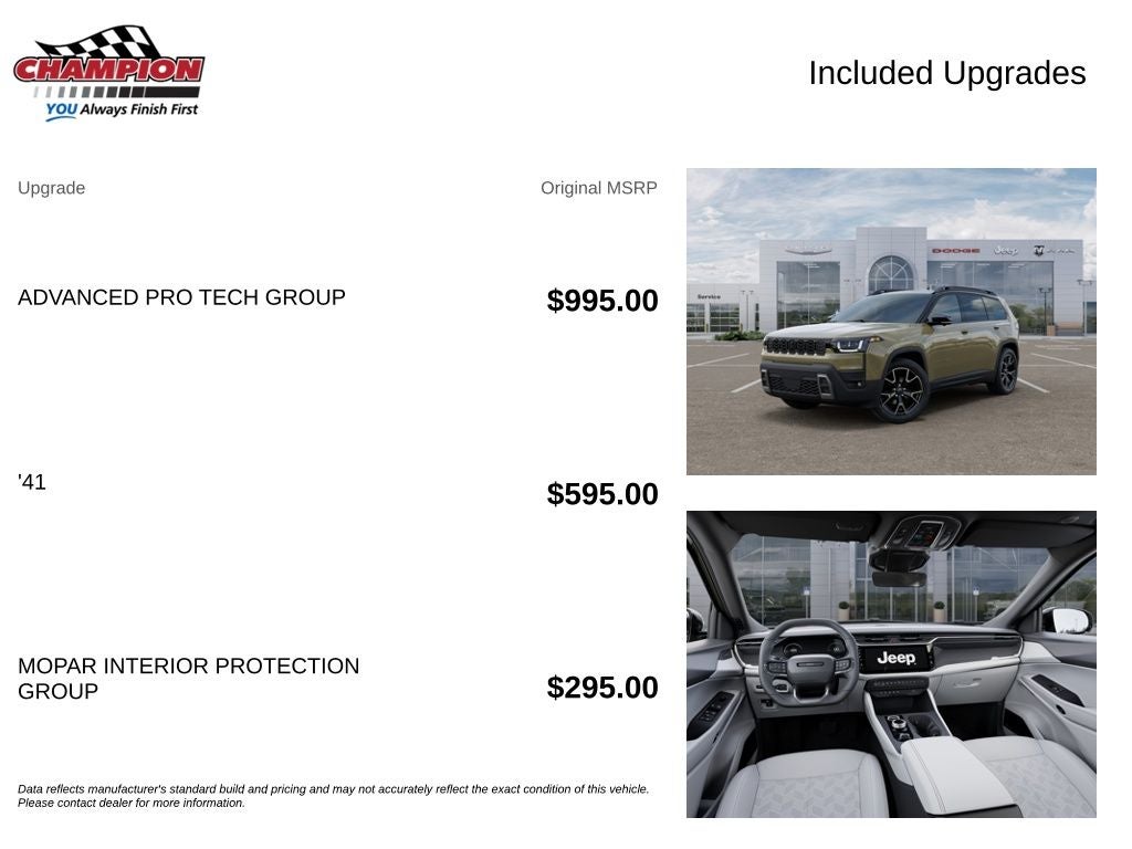 2026 Jeep Cherokee CHEROKEE OVERLAND 4X4
