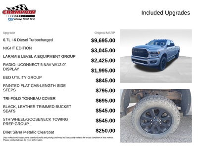 2022 RAM 2500 Laramie Crew Cab 4x4 8' Box