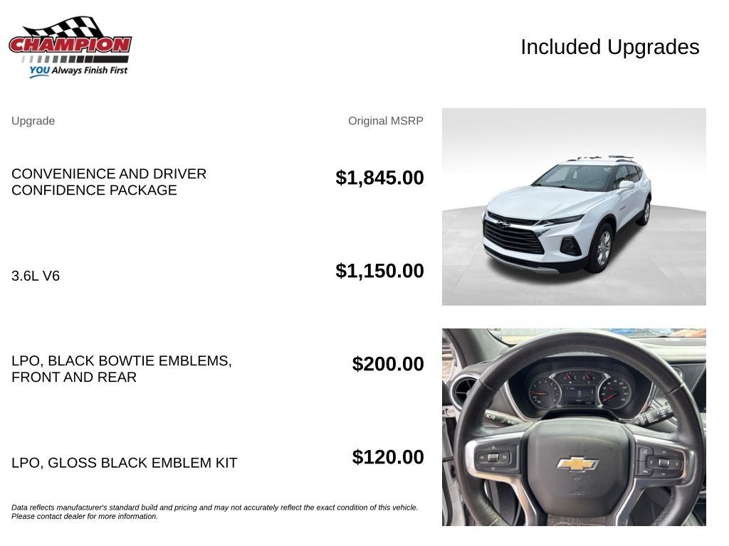 2020 Chevrolet Blazer AWD 2LT