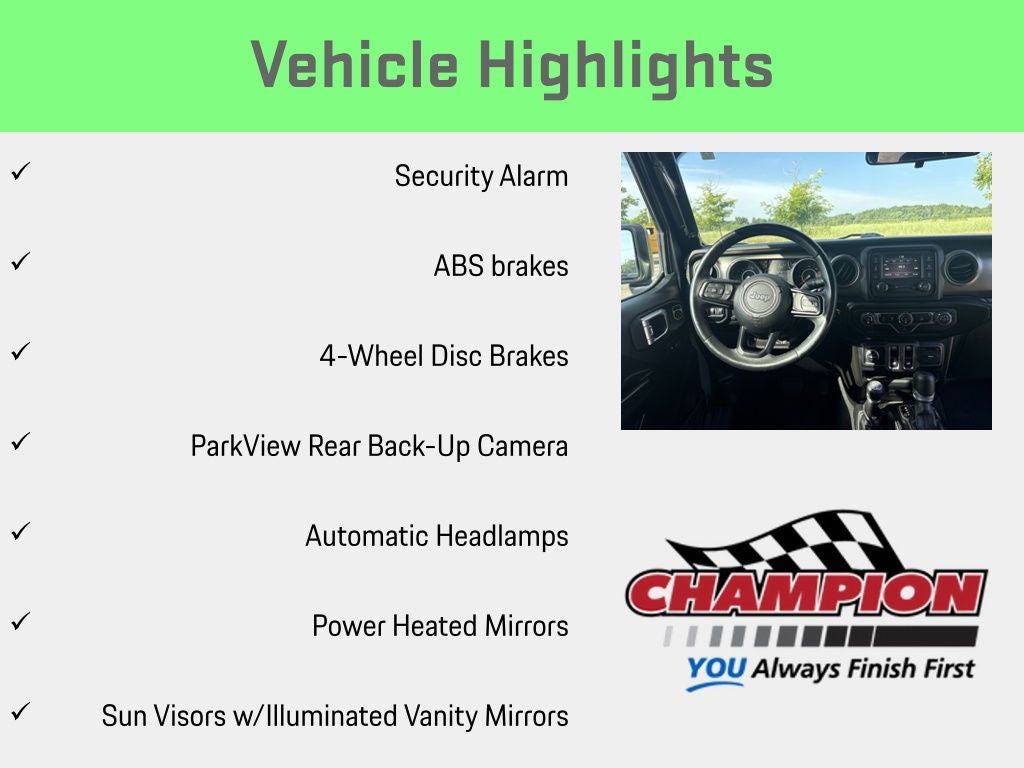 2019 Jeep Wrangler Sport S 4x4
