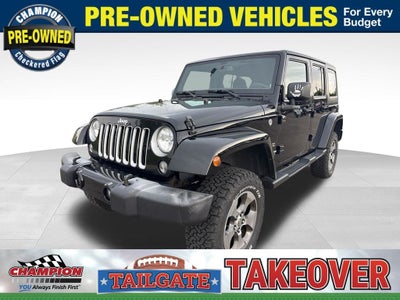 2016 Jeep Wrangler Unlimited Sahara