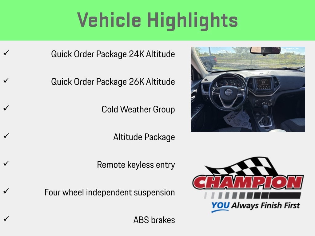 2014 Jeep Cherokee Altitude