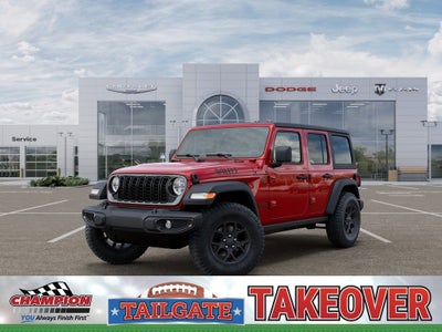 2026 Jeep Wrangler WRANGLER 4-DOOR WILLYS
