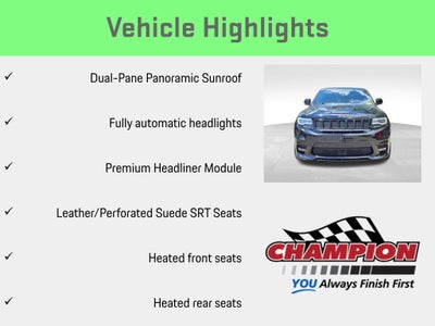 2018 Jeep Grand Cherokee SRT 4x4