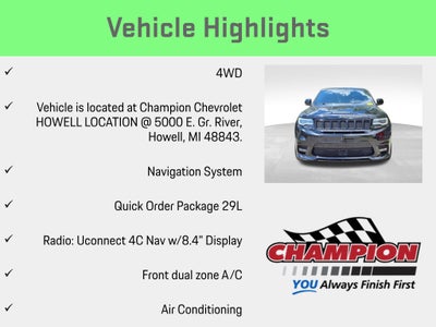 2018 Jeep Grand Cherokee SRT 4x4