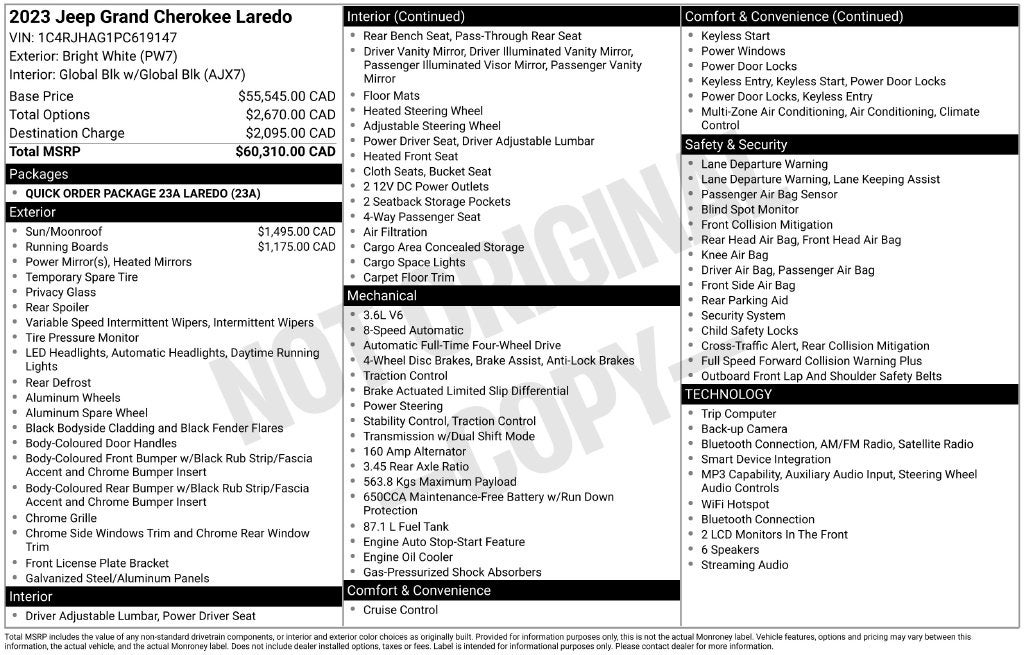 2023 Jeep Grand Cherokee Laredo
