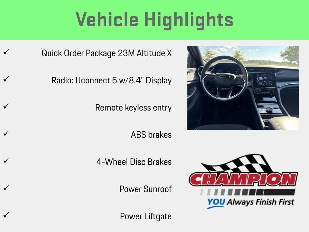 2024 Jeep Grand Cherokee L Altitude X 4x4