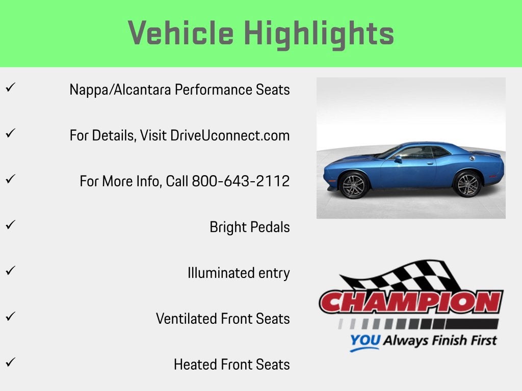 2019 Dodge Challenger GT AWD