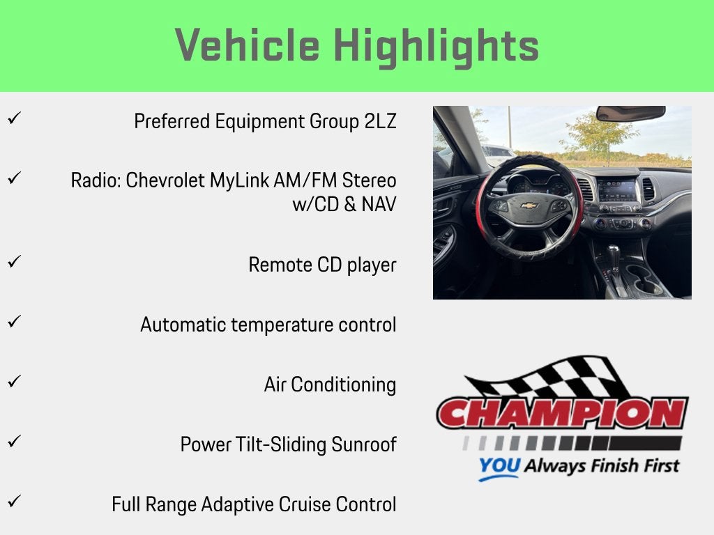 2017 Chevrolet Impala 2LZ