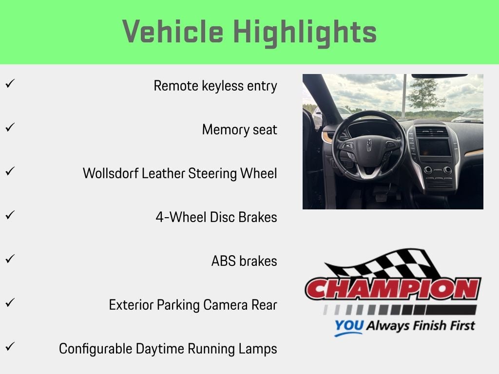 2015 Lincoln MKC Base