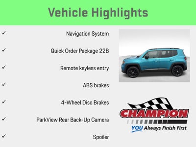 2022 Jeep Renegade Latitude 4x4