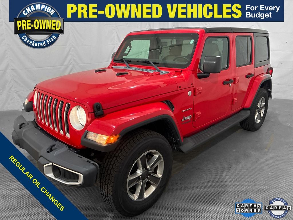 2018 Jeep Wrangler Unlimited Sahara 4x4