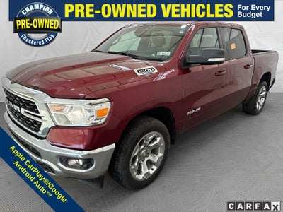 2022 RAM 1500 Big Horn Crew Cab 4x4 5'7' Box