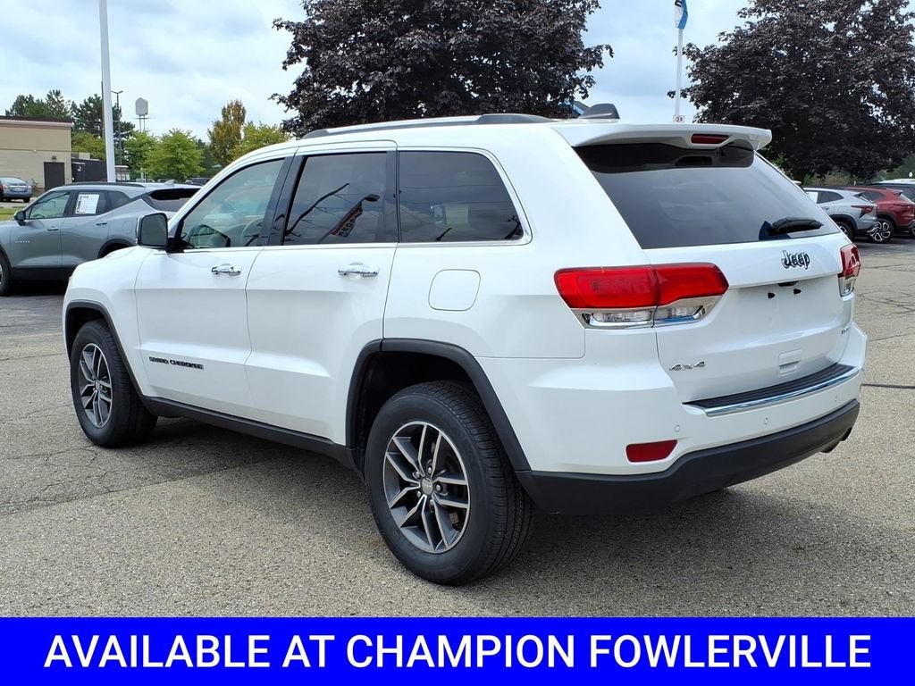 2018 Jeep Grand Cherokee Limited 4x4