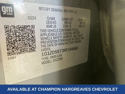 2024 Chevrolet Malibu 1LT