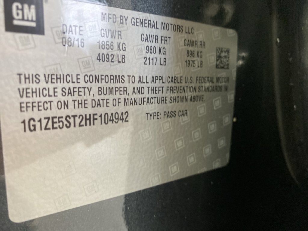 2017 Chevrolet Malibu LT