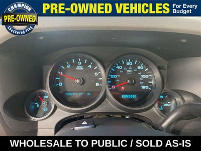 2012 Chevrolet Silverado 1500 Work Truck