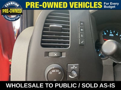 2012 Chevrolet Silverado 1500 Work Truck
