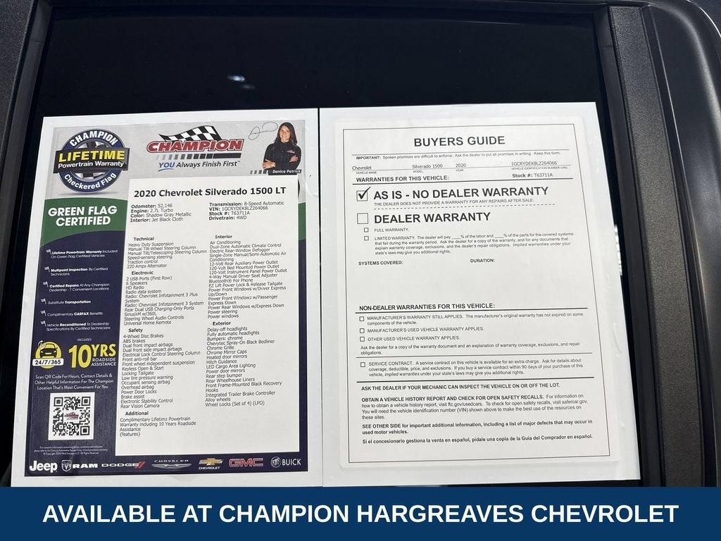 2020 Chevrolet Silverado 1500 LT