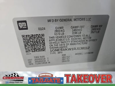2024 Chevrolet Traverse Limited LT Cloth