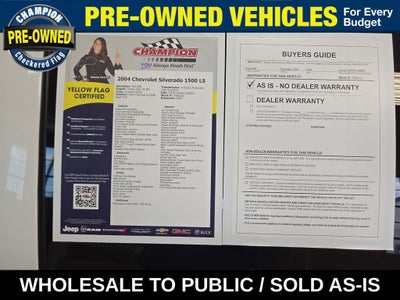 2004 Chevrolet Silverado 1500 LS