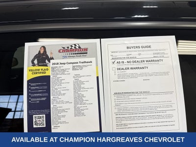 2018 Jeep Compass Trailhawk 4x4