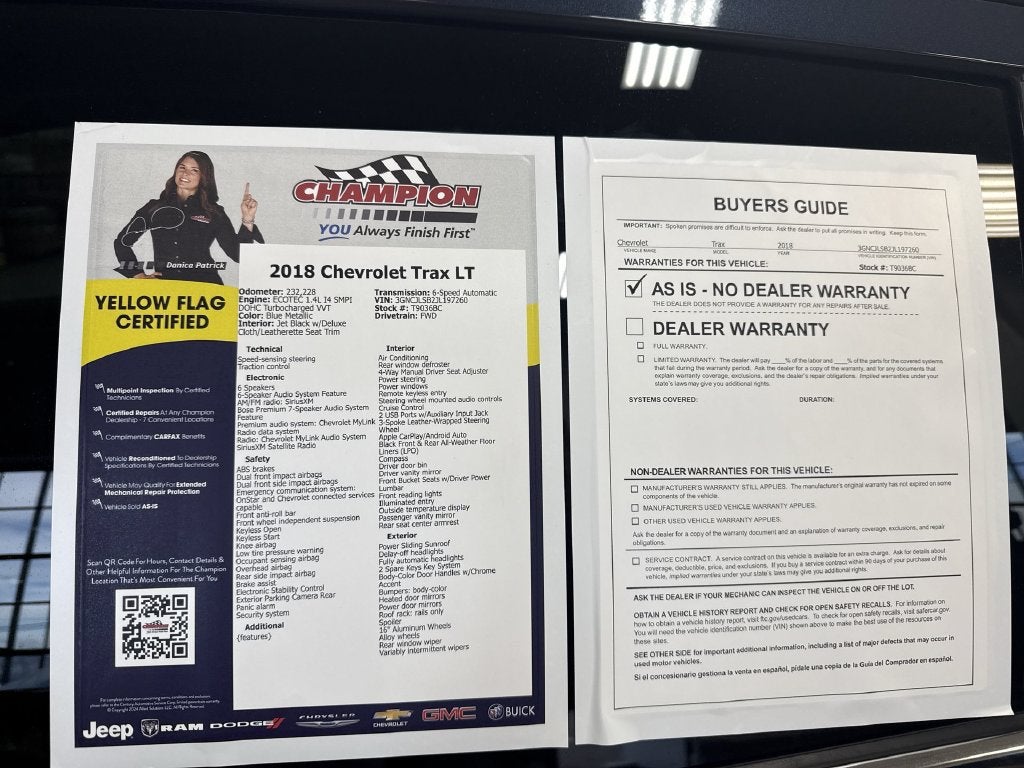 2018 Chevrolet Trax LT