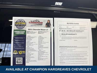 2021 Chevrolet Blazer LT