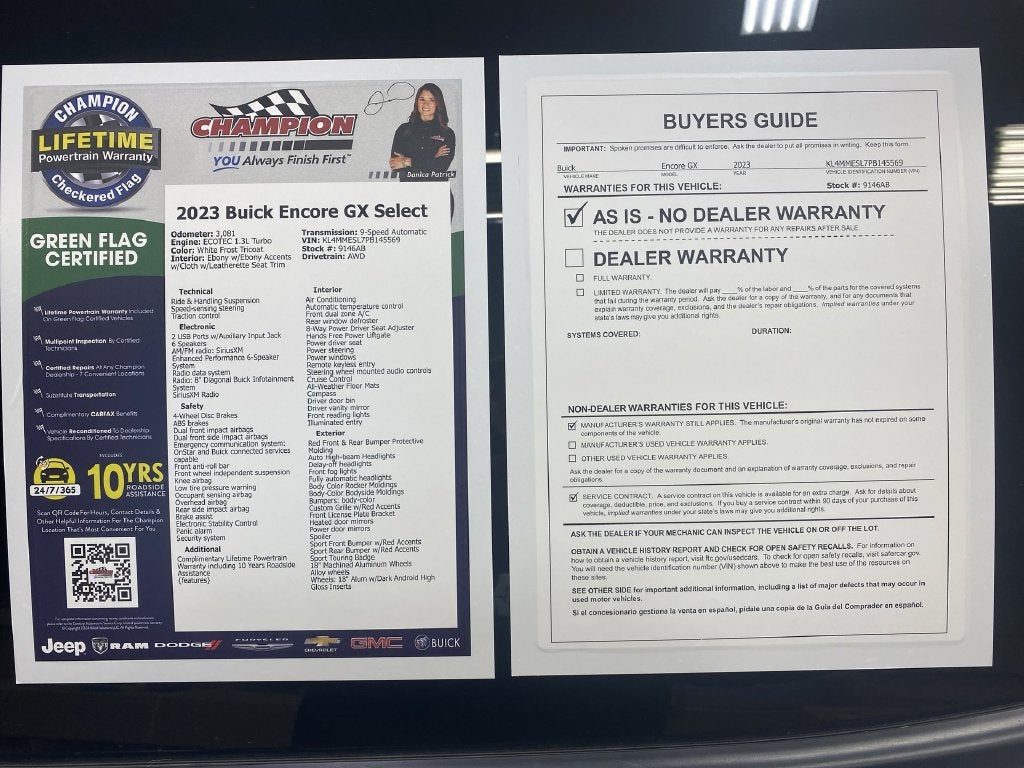 2023 Buick Encore GX Select