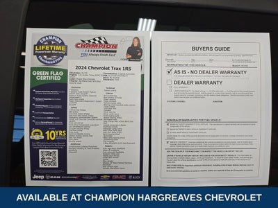 2024 Chevrolet Trax 1RS