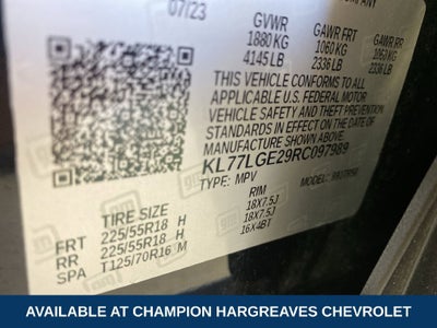 2024 Chevrolet Trax 1RS