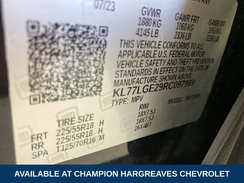 2024 Chevrolet Trax 1RS